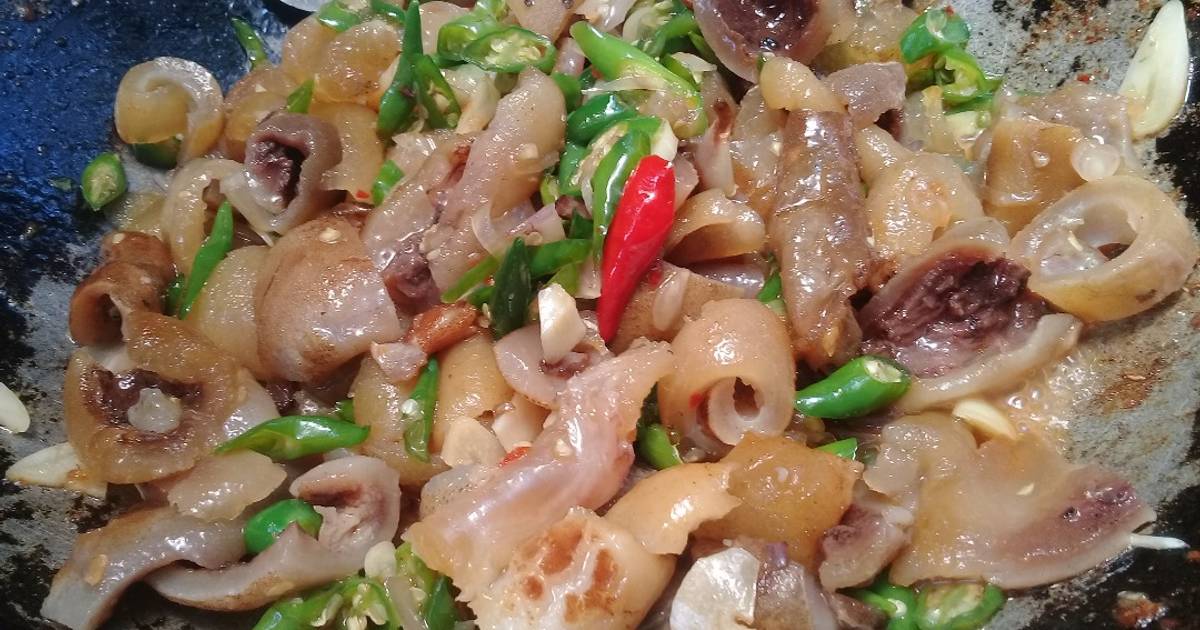 Resep Tumis Kikil Sapi Pedas Oleh Dhietha Cookpad