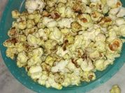 A picture of buttery popcorn