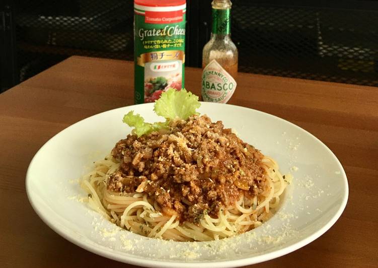 Mencuba Resepi Spaghetti Bolognes Contohmasakan Kampung Menu Masakan Kampung