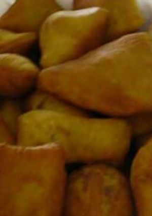 A picture of My special Mandazi.