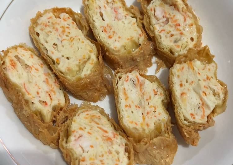 Resep Shrimp chicken roll / bak kien / kekkian Anti Gagal