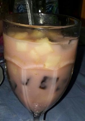Foto resep Es Blewah Cincau Hitam