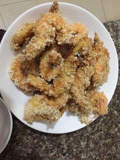 Hình của món Tôm chiên xù.
