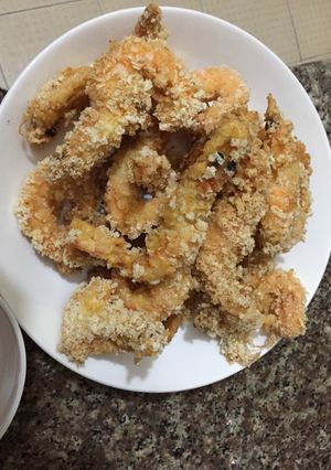Hình của món Tôm chiên xù.