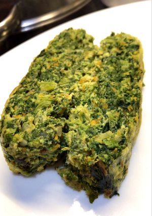 Una foto de Budín de espinaca gratinado 🧀