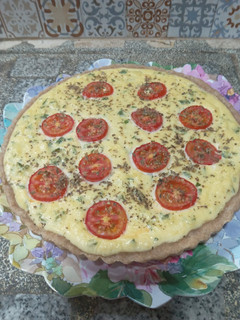 Una foto de Tarta de Tomate y Ricotta 🥧