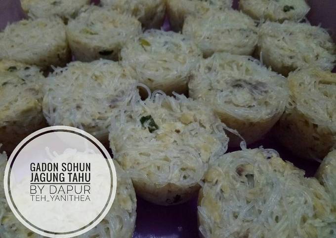 Bagaimana Membuat Gadon Sohun Jagung Tahu yang Bikin Ngiler