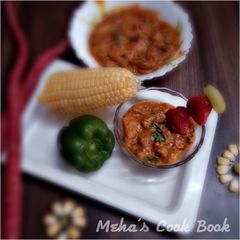 A picture of Mushroom Masala.
