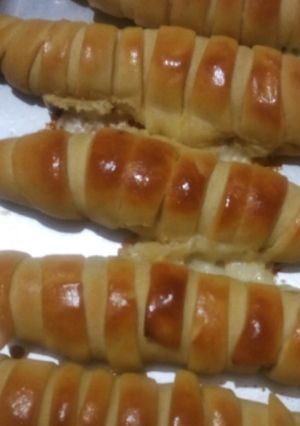 صورة لوصفة بديل الكرواسون بطريقه سهله وحلو وحادق 🍮🍬🍮