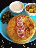 Chana dal stuffed paratha