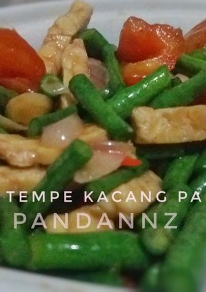 Foto resep Tumis Tempe Kacang Panjang