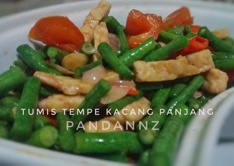 Resep Tumis Tempe Kacang Panjang, Menggugah Selera