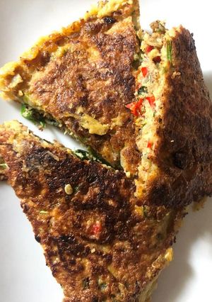 Foto resep Telor dadar padang niaaat banget