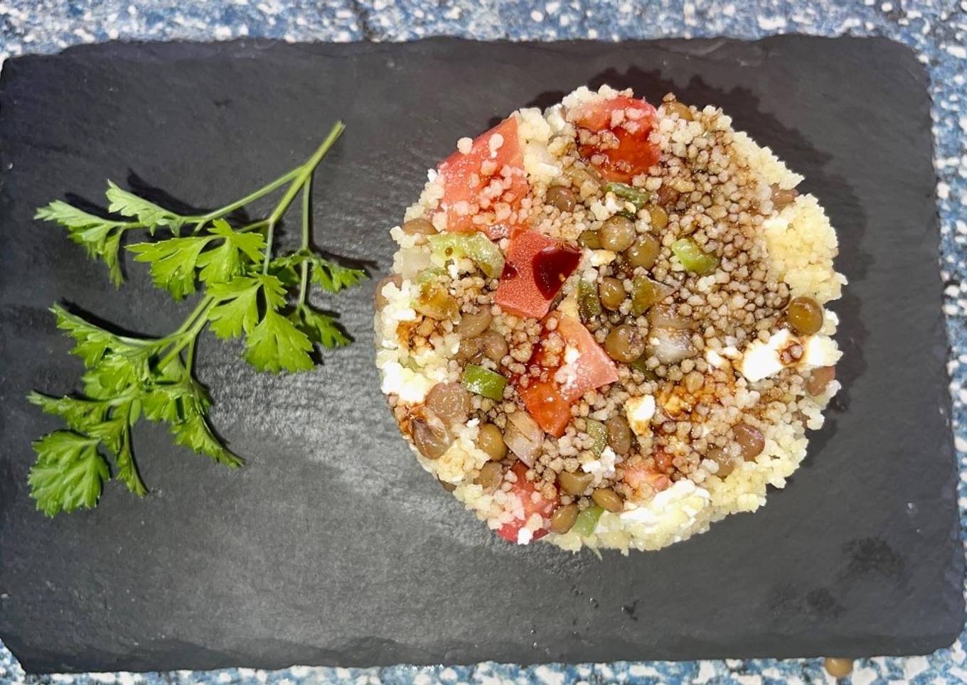 Ensalada de Lentejas y Cuscús