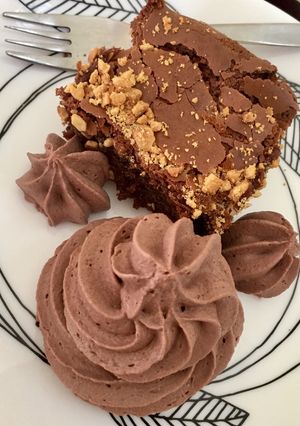 Foto principal de Brownie con cacahuetes 💕🍫