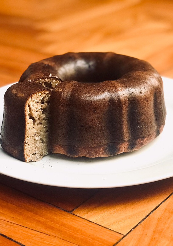 Una foto de Budín de manzana y coco 🥥
