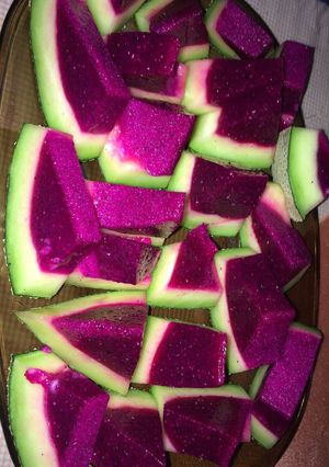 Foto resep Melon Puding Naga