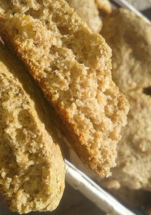 Una foto de Cookies de algarroba y avena