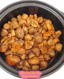 Nấm rơm kho tiêu