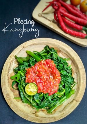 Foto resep Plecing Kangkung khas Lombok