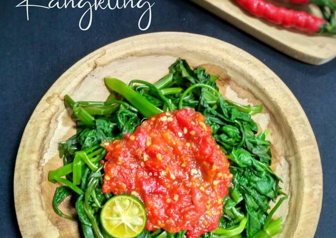 Resep Plecing Kangkung khas Lombok oleh Heny Rosita Cookpad