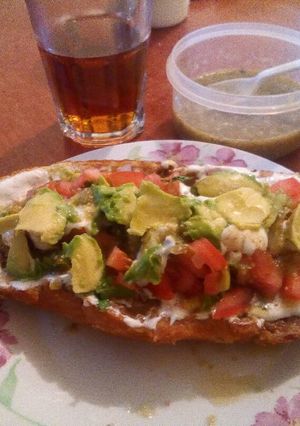 Una foto de Molletes