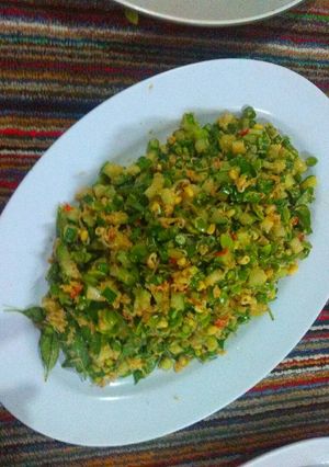 Foto resep Urap mentah(trancam)