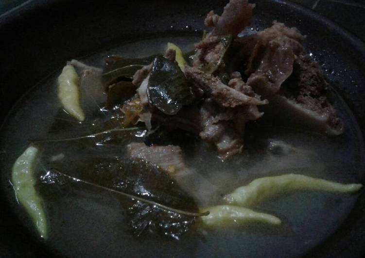 Resep Sayur Asam iga sapi🐮 yang Enak