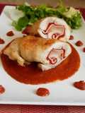 Muslos de pollo rellenos para esta fiesta