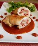 Muslos de pollo rellenos para esta fiesta