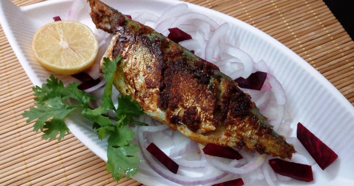 fish fry mackerel bangda ayla recipe by manjary ankul baria cookpad fish fry mackerel bangda ayla