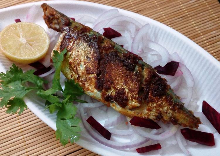 Recipe of Super Quick Homemade Fish Fry (Mackerel/Bangda/Ayla)