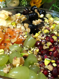 A picture of Healthy Breakfast Bowl – Nutty Fruit Salad.