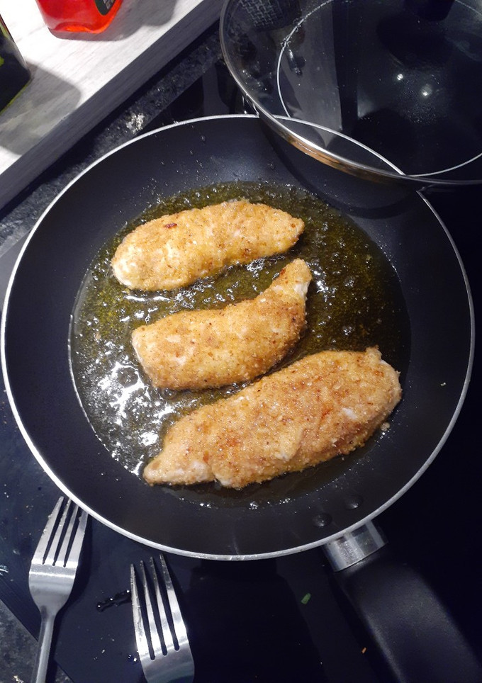 Una foto de Apanados de pollo