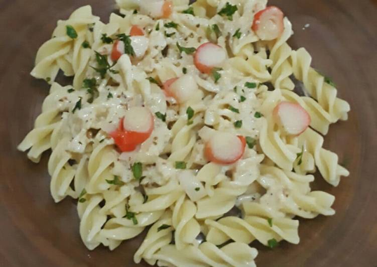 Creamy Fusilli Crabstick