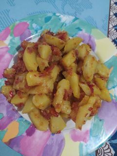 Foto resep Sambel goreng kentang