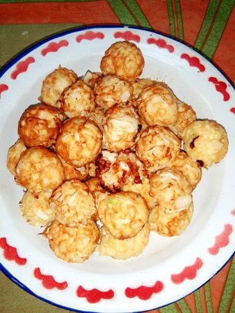 Cara Gampang Membikin Resep Pentol telur buncis yang Lezat Anti Ribet, Lezat Sekali