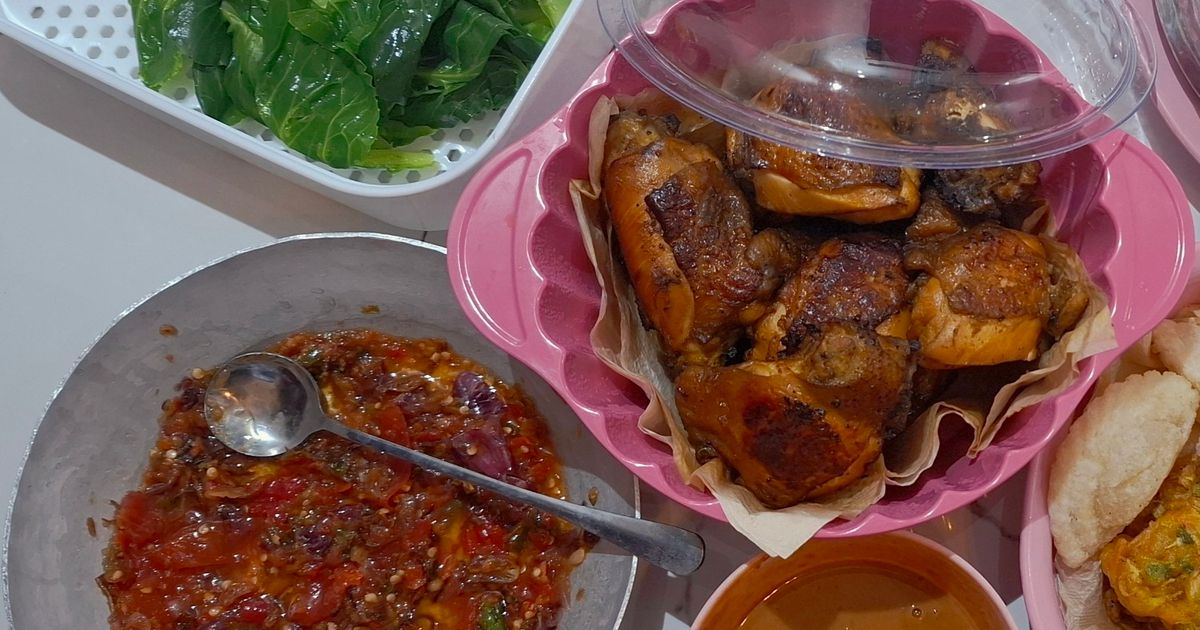 Ayam Goreng Bacem Sambal Pecak