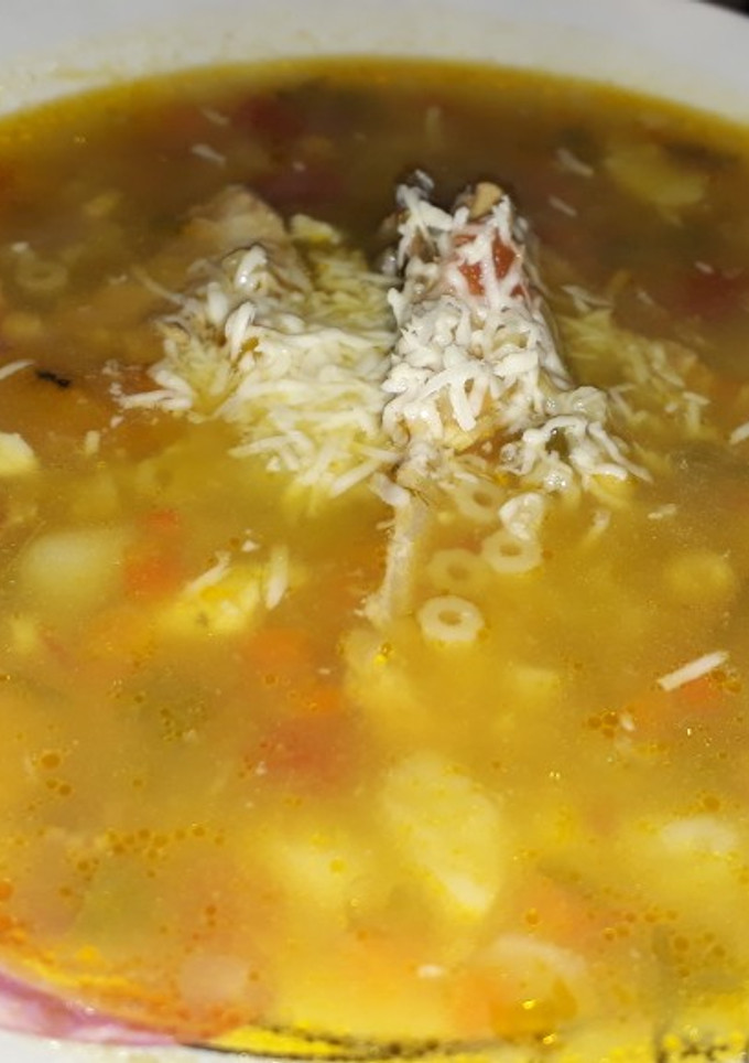 Una foto de Sopita de pollo