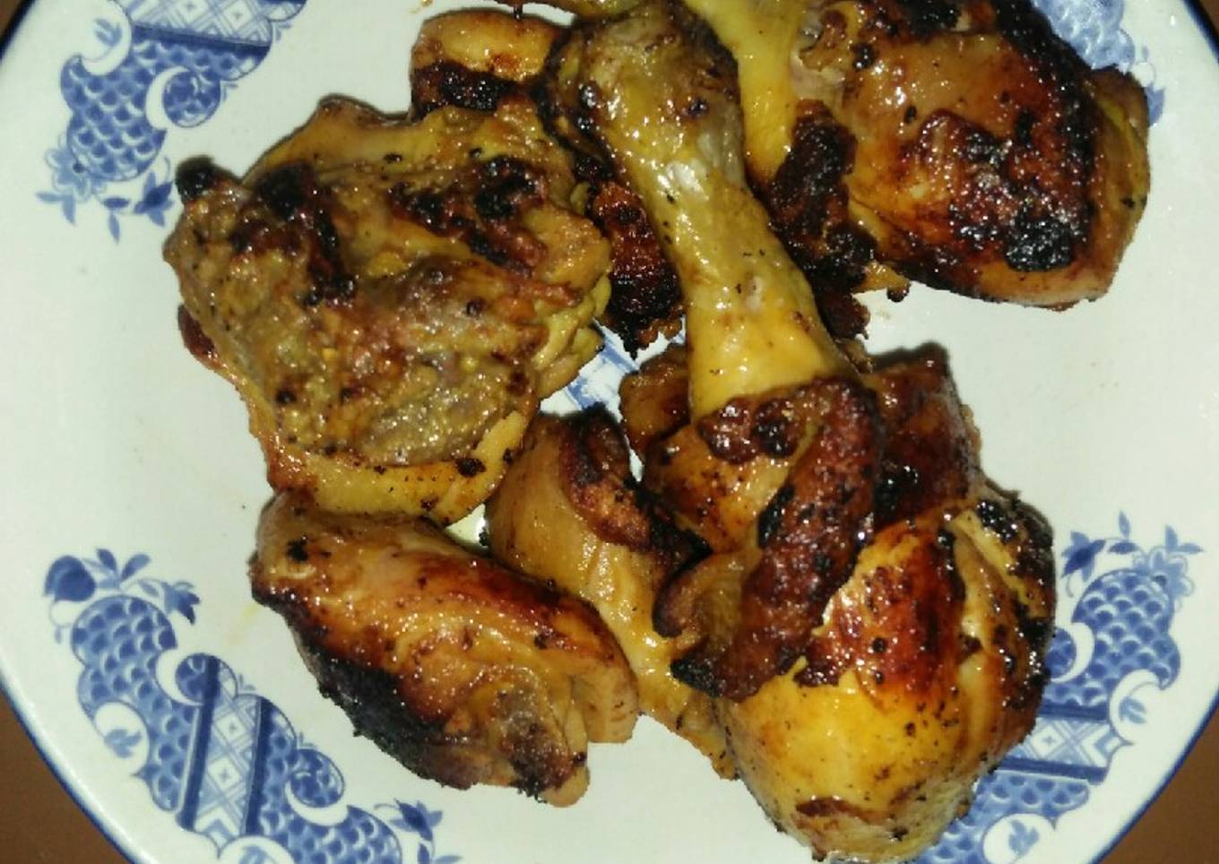 3. Teflon grillad kyckling