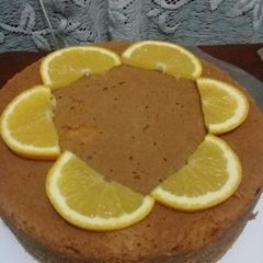 A picture of Orange cake.