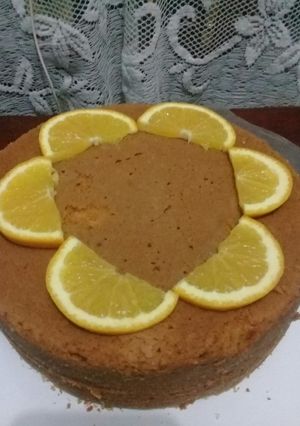 A picture of Orange cake.