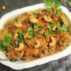 A picture of Vermicelli Upma.