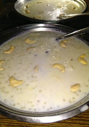 A picture of साबूदाने का खीर.