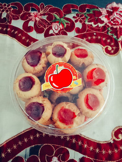 Foto resep Thumbprint cookies Strawbery & bluebery🍓