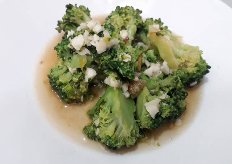 Resep Tumis brokoli bawang putih, Enak Banget