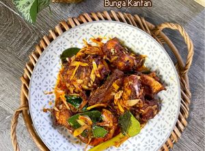 Gambar Sambal Ayam Bunga Kantan