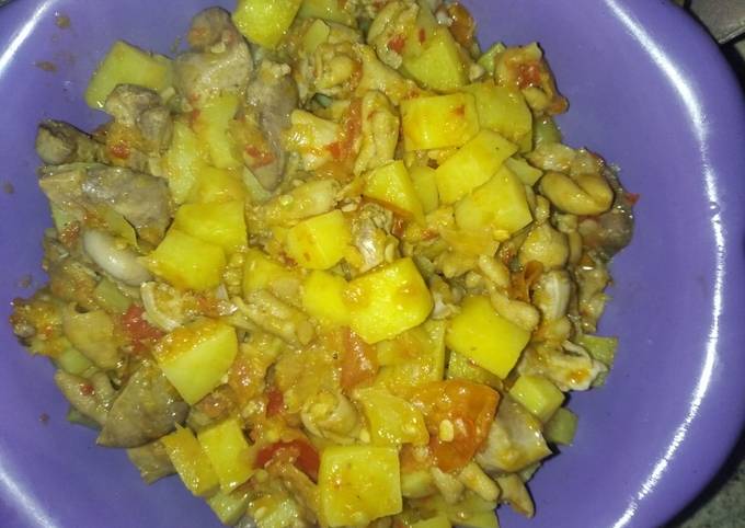 Resep Balado kentang ati ampela, Menggugah Selera