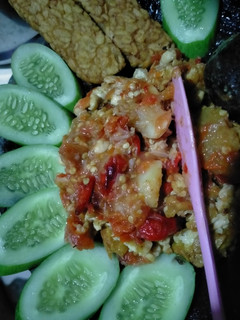 Foto resep Sambel geprek tempe