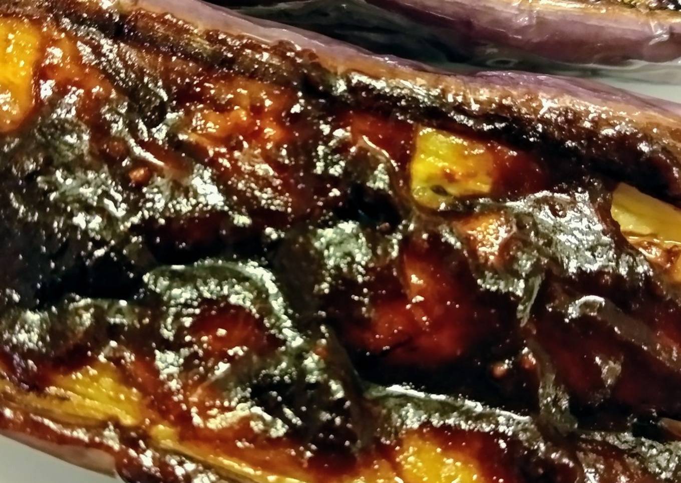 10.🍆Berenjena con salsa de miso🥢